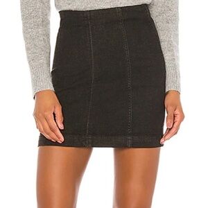 Free People Modern Femme Mini Skirt
